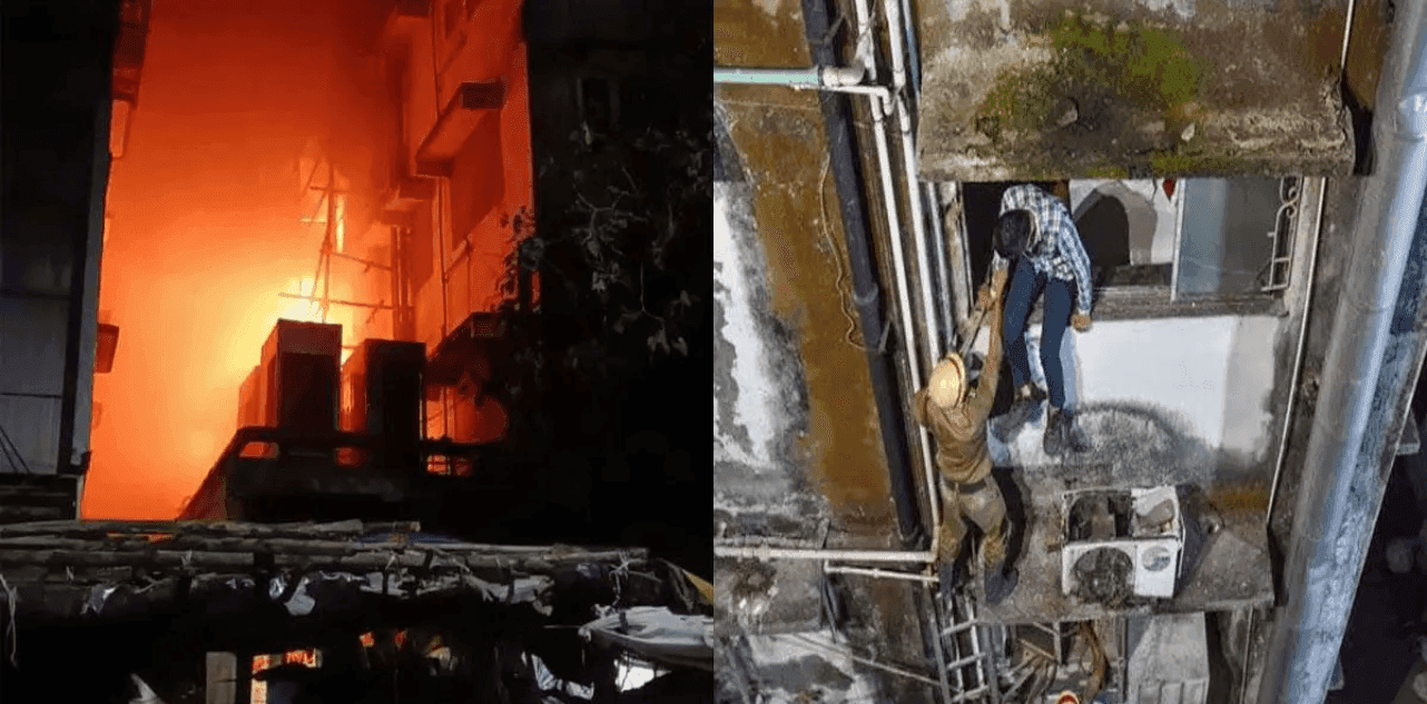 Fire in Kolkata