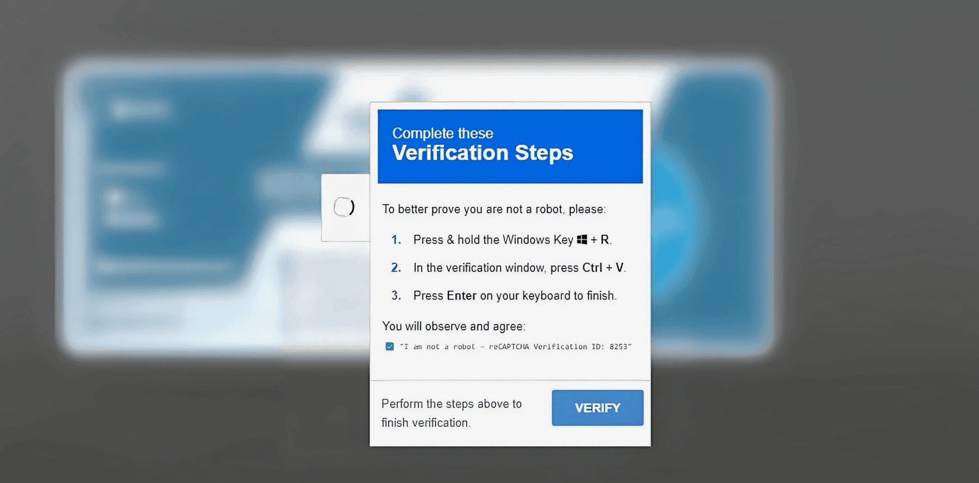 Fake Captcha
