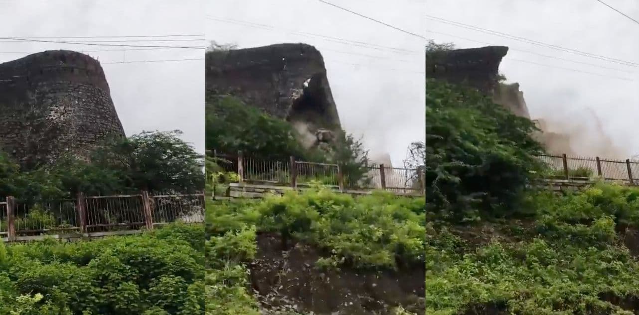 Centuries-old Fort collapse