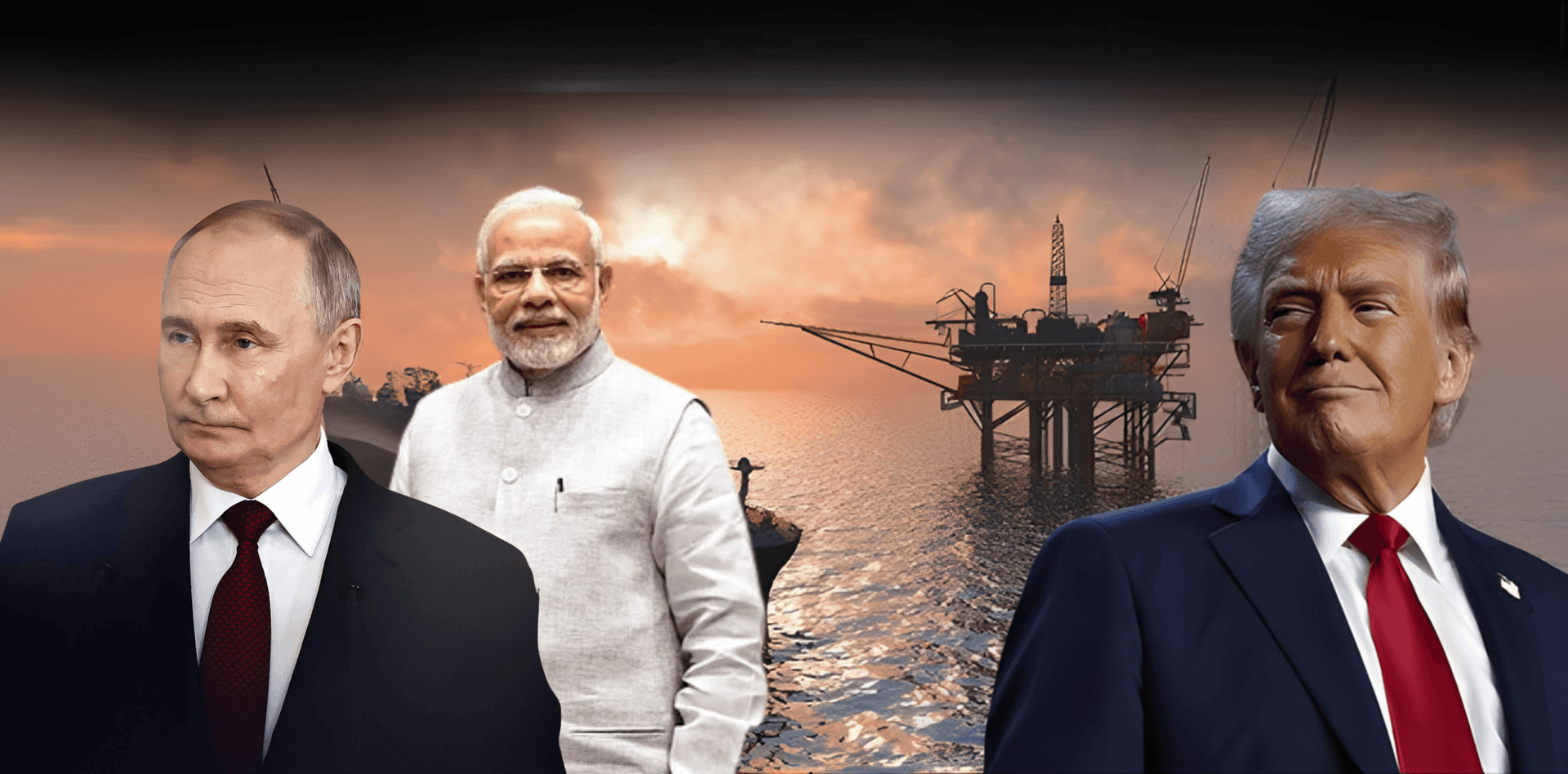 India, Russia and USA