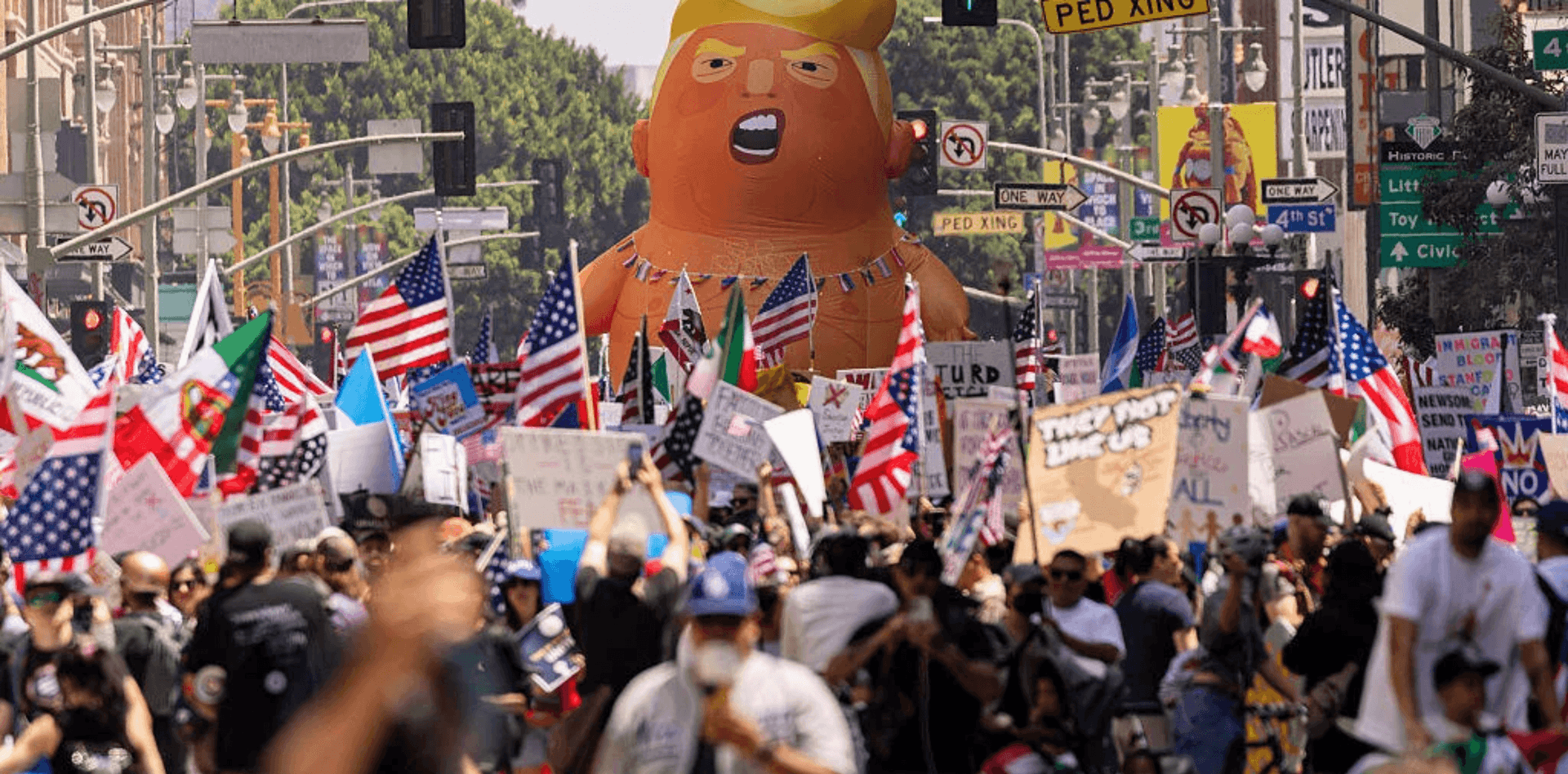 What is the 'No King' Protests Erupted Across US?