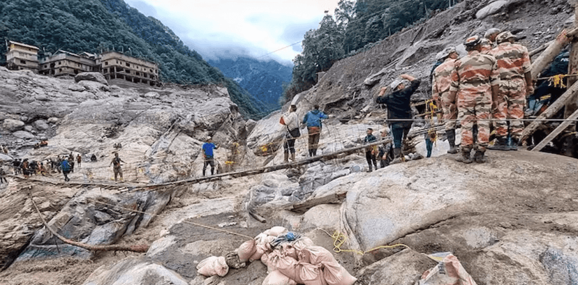 Landslide Sikkim