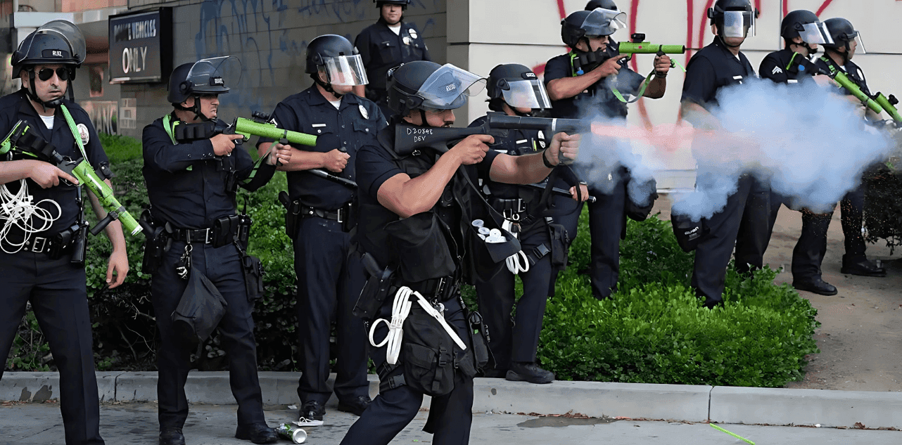 Protest in LA