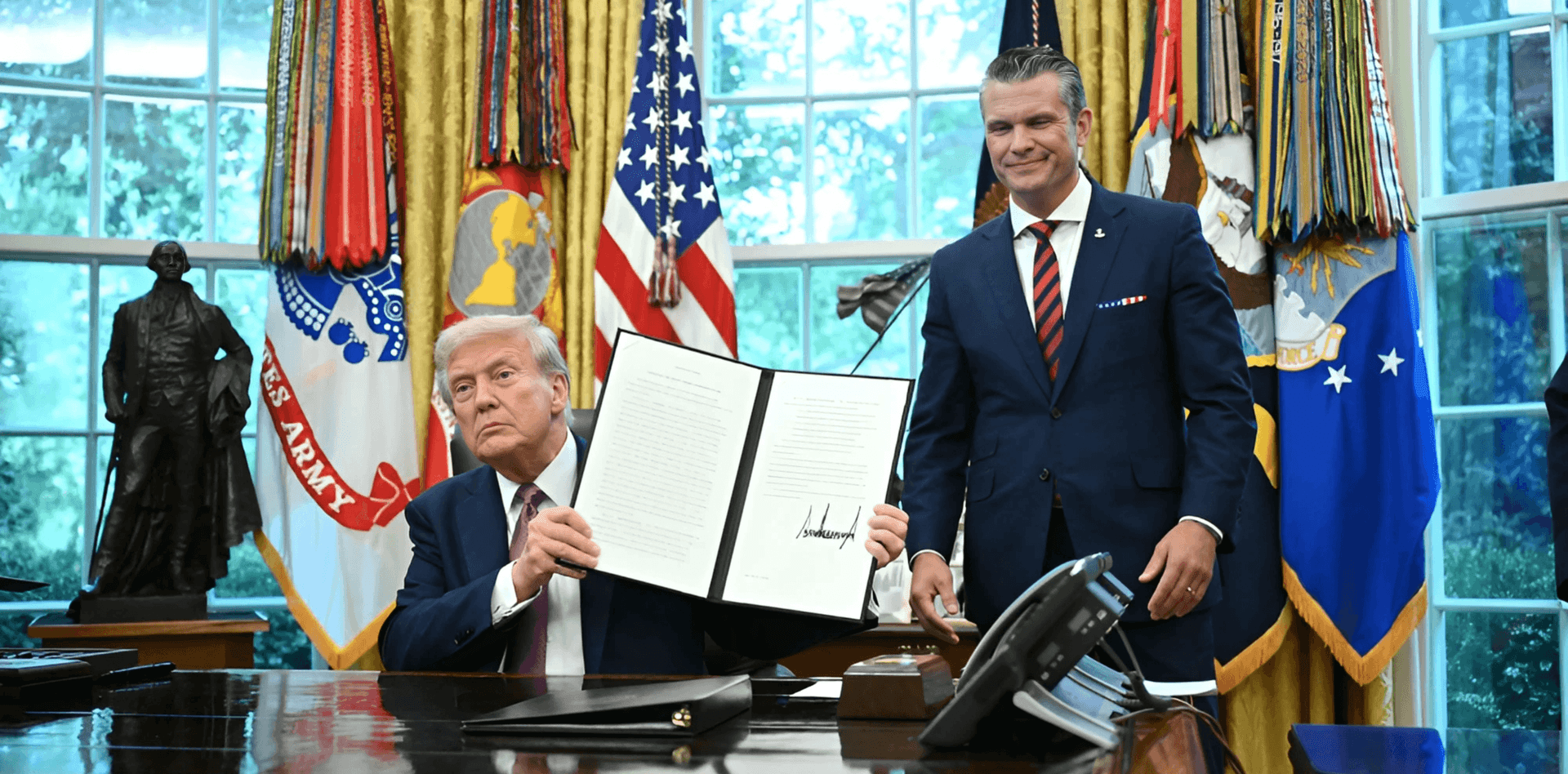 Trump Pentagon rebrand