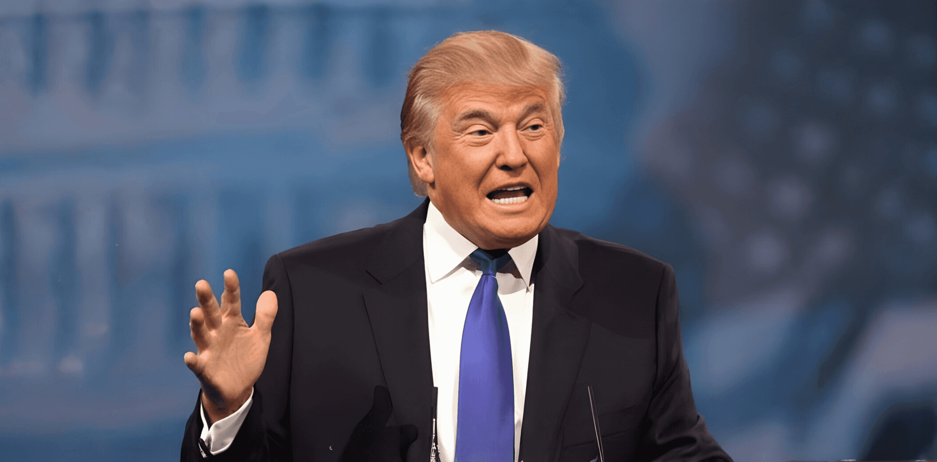 Donald Trump gets annoyed