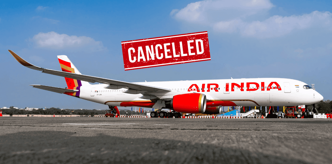 Flight cancellations in North India, May 13