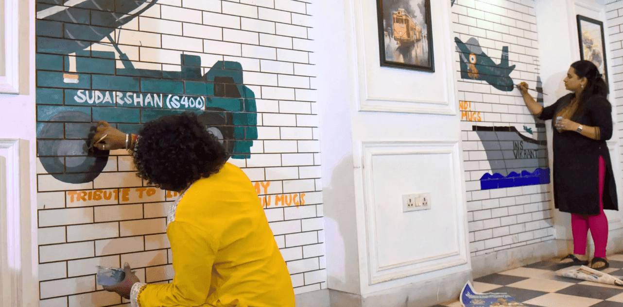 Tribute to Indian Armed Forces.