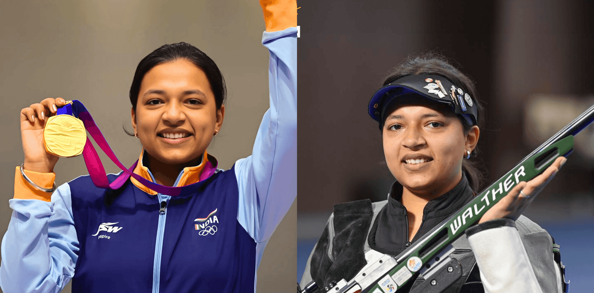 Sift Kaur Samra's Golden Double Asian Shooting Championship