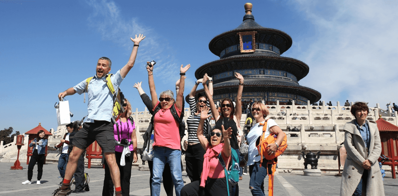 Foreign tourists China