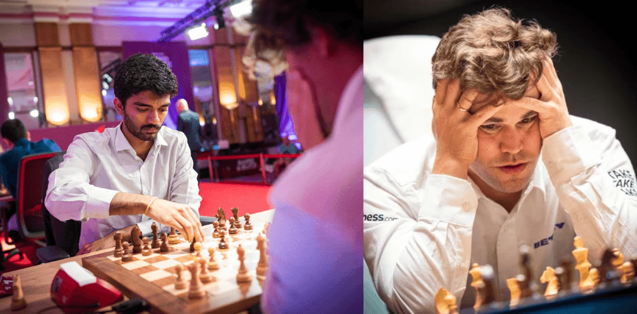 Gukesh defeats Carlsen