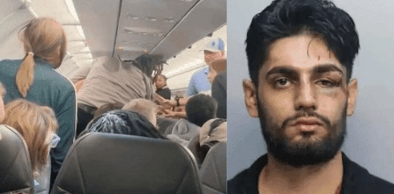 Indian man arrested in Frontier Airlines brawl