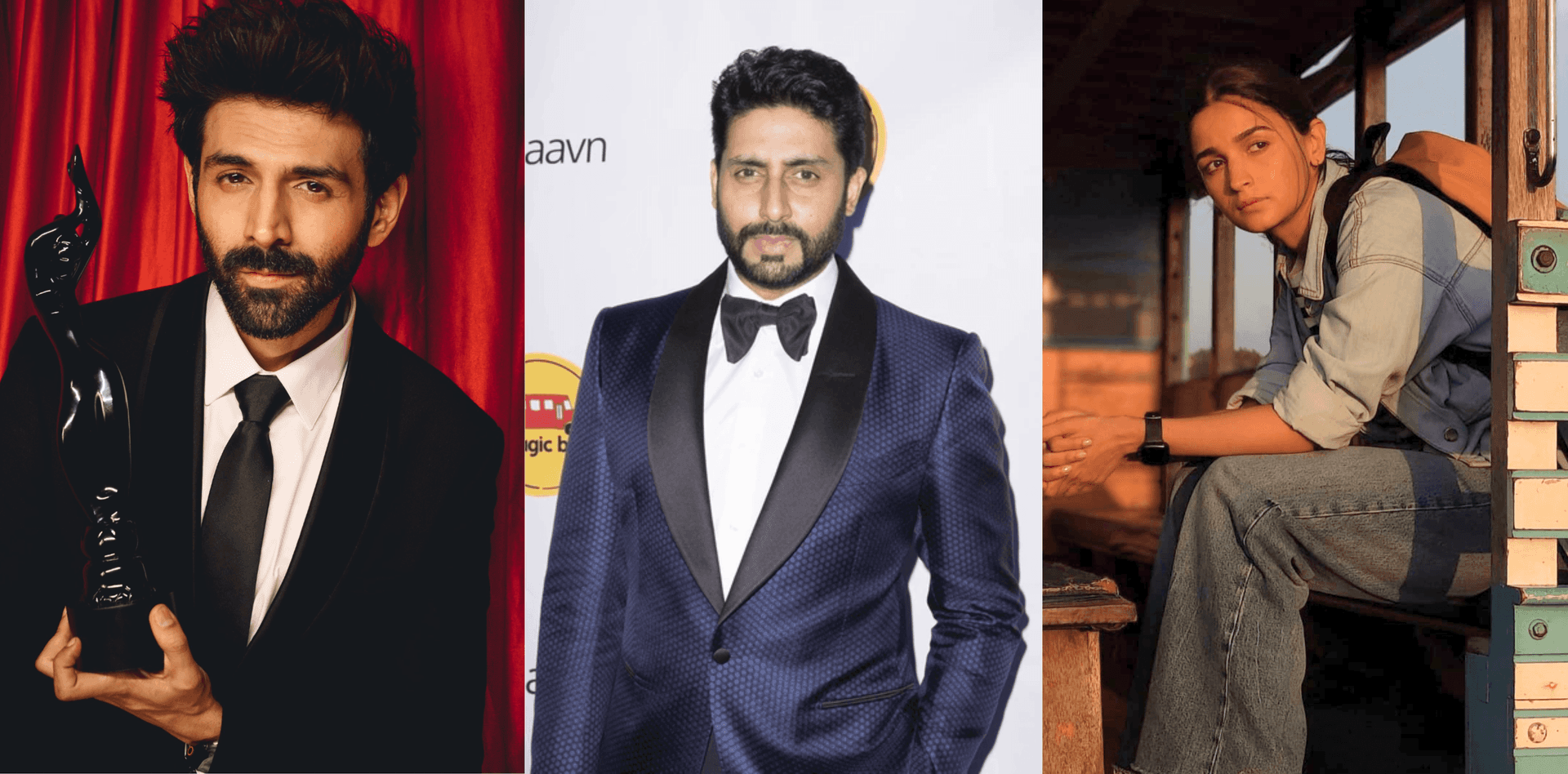 Abhishek, Kartik Shine as Alia Bhatt Breaks Record