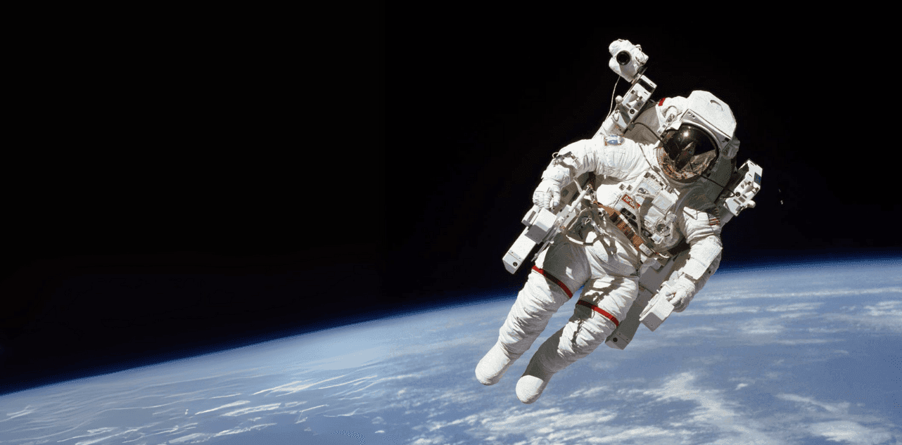 First astronauts in space