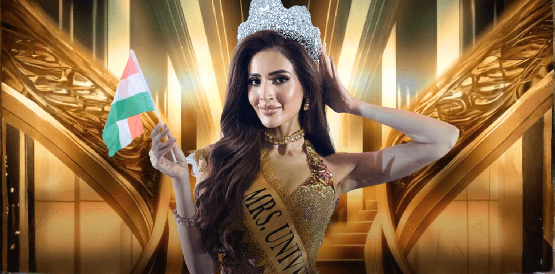 Sherry Singh, India Wins First-Ever Mrs Universe