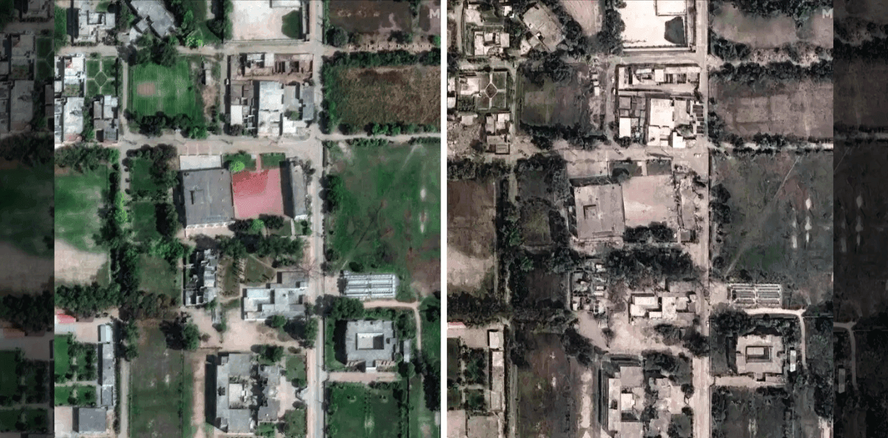 India's strike on the terror base