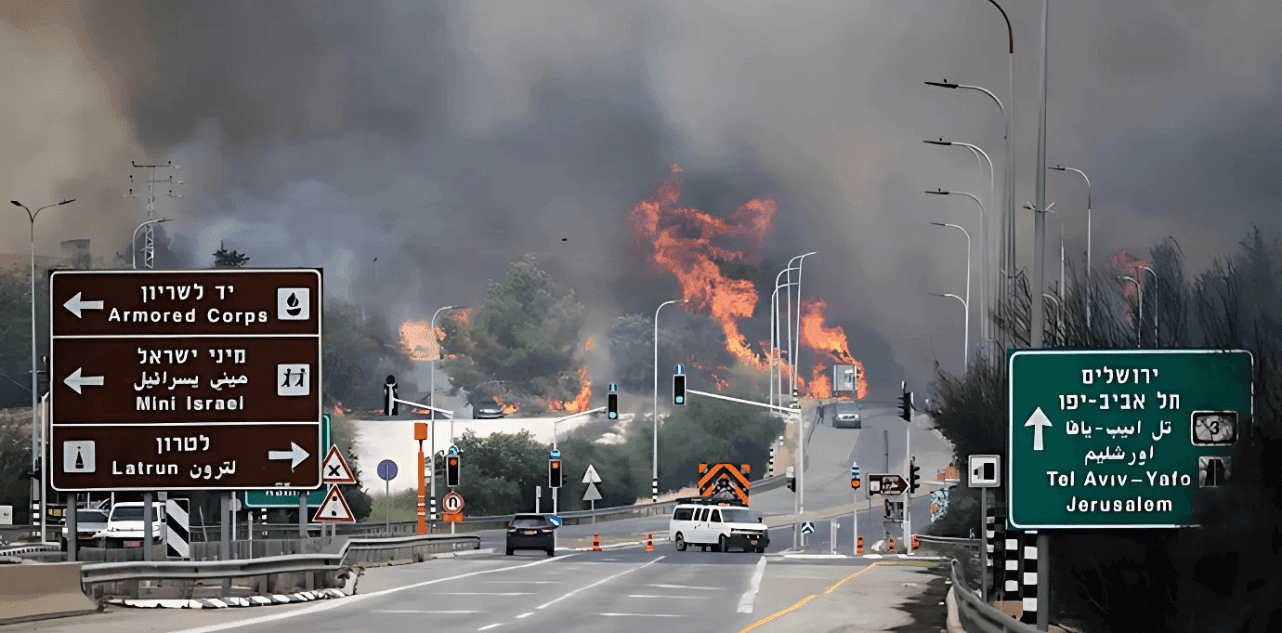 Jerusalem Wildfires 2025
