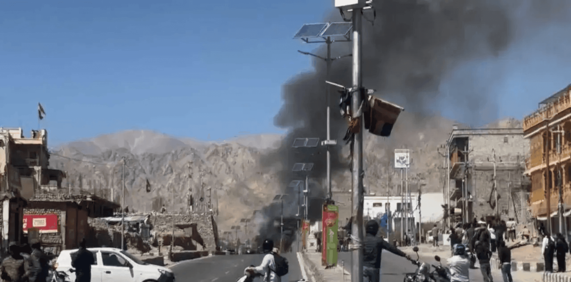 Leh statehood protests