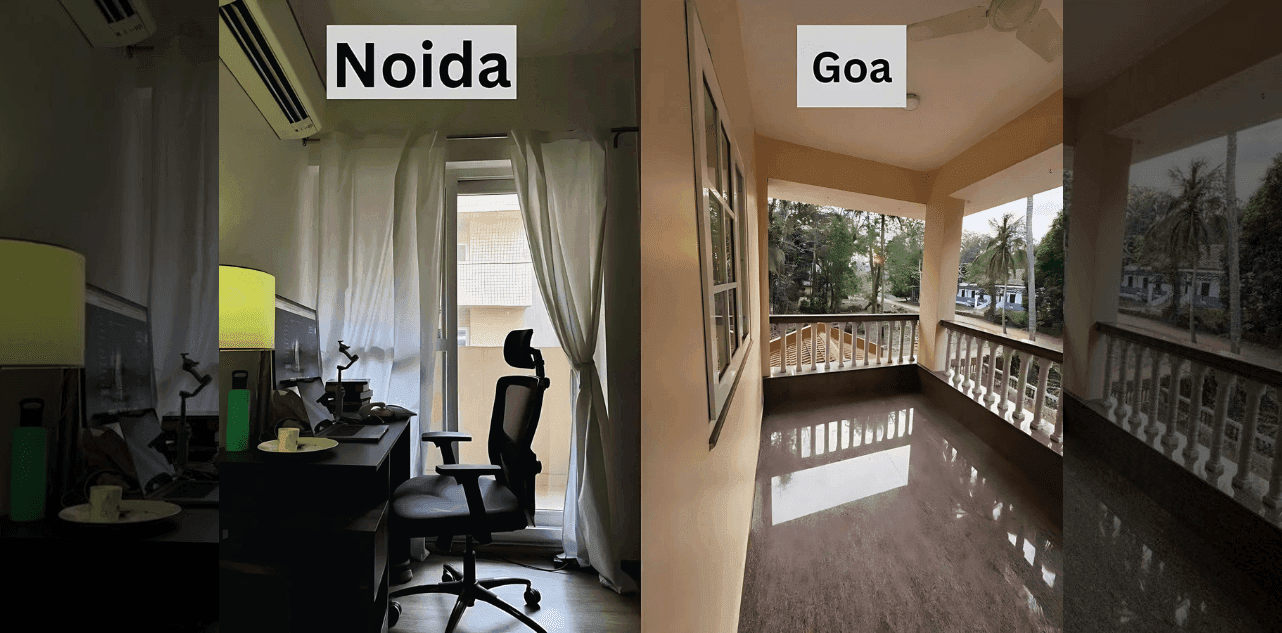 Engineer moves Noida to Goa
