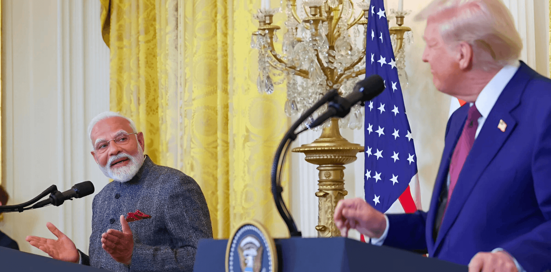 PM Modi New York Visit 2025 amid US Tariff Row