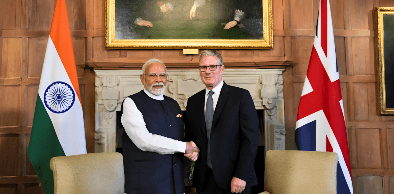 Prime Ministers Starmer and Modi