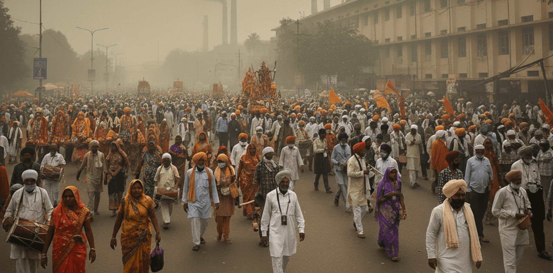 Pollution Mars Jalandhar Religious Fest, Foreigners Complain