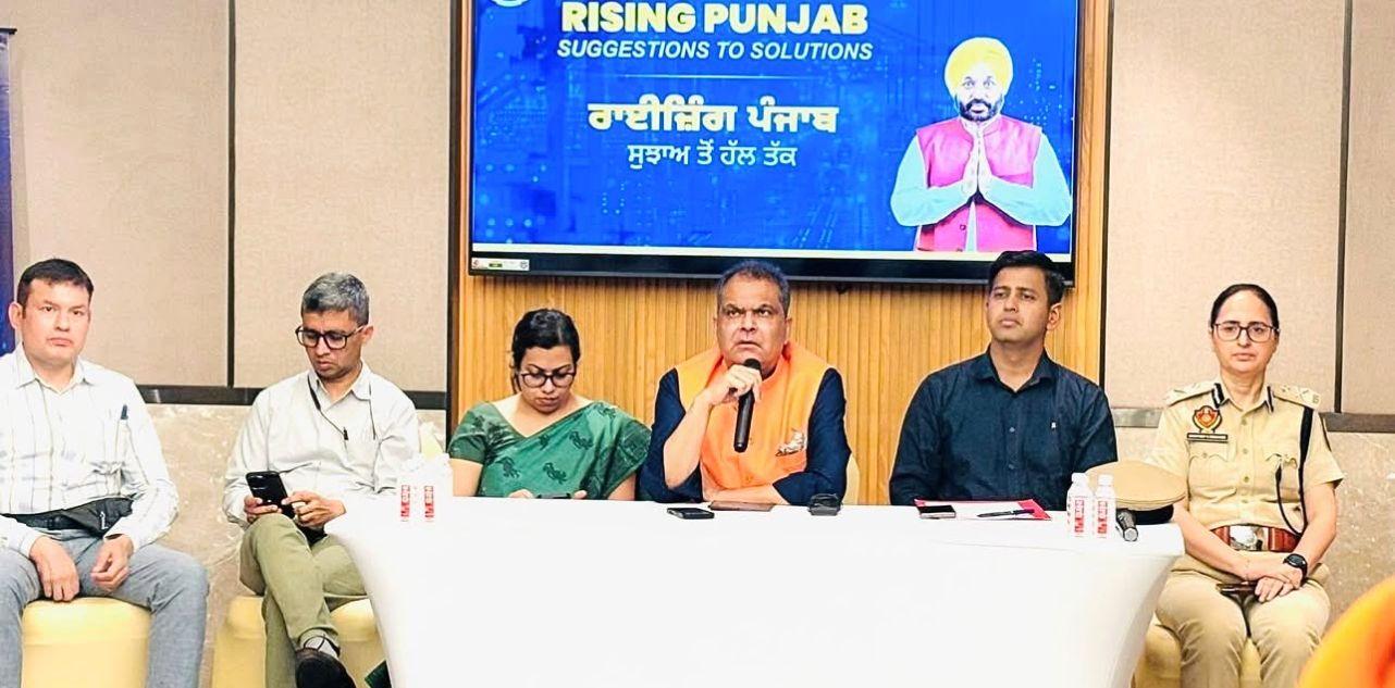 Punjab Minister Sanjeev Arora Holds ‘Rising Punjab’ Industrial