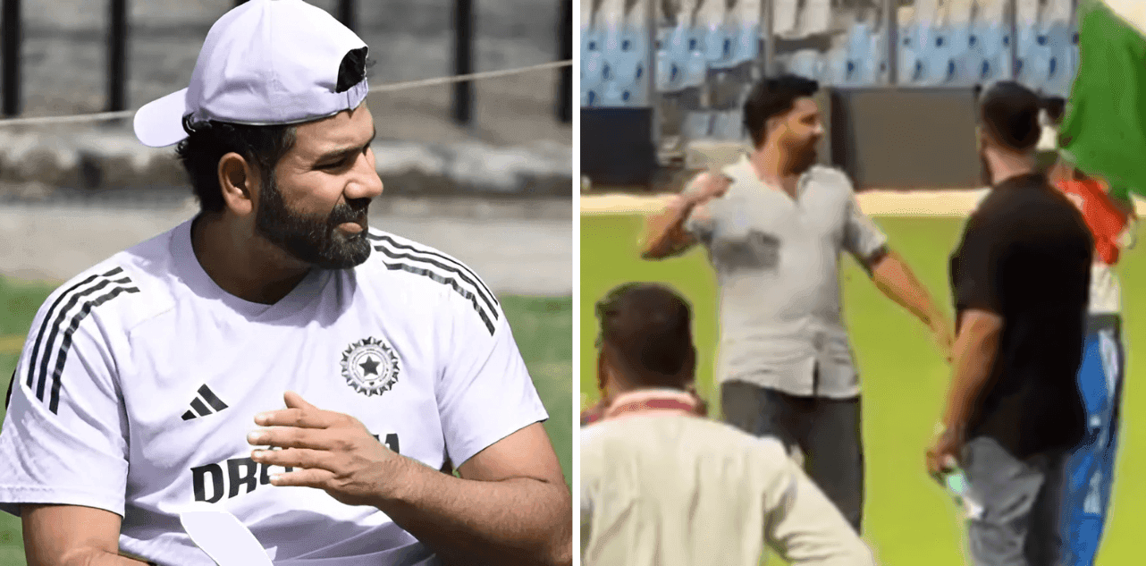 Rohit Sharma Stand Wankhede Stadium