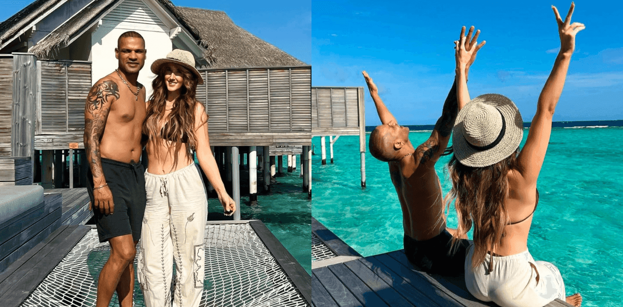 Shikhar Dhawan, Sophie Shine