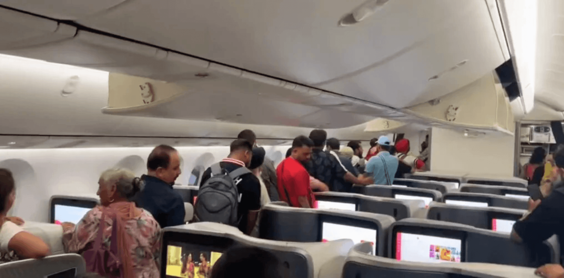 Singapore Flight Dreamliner