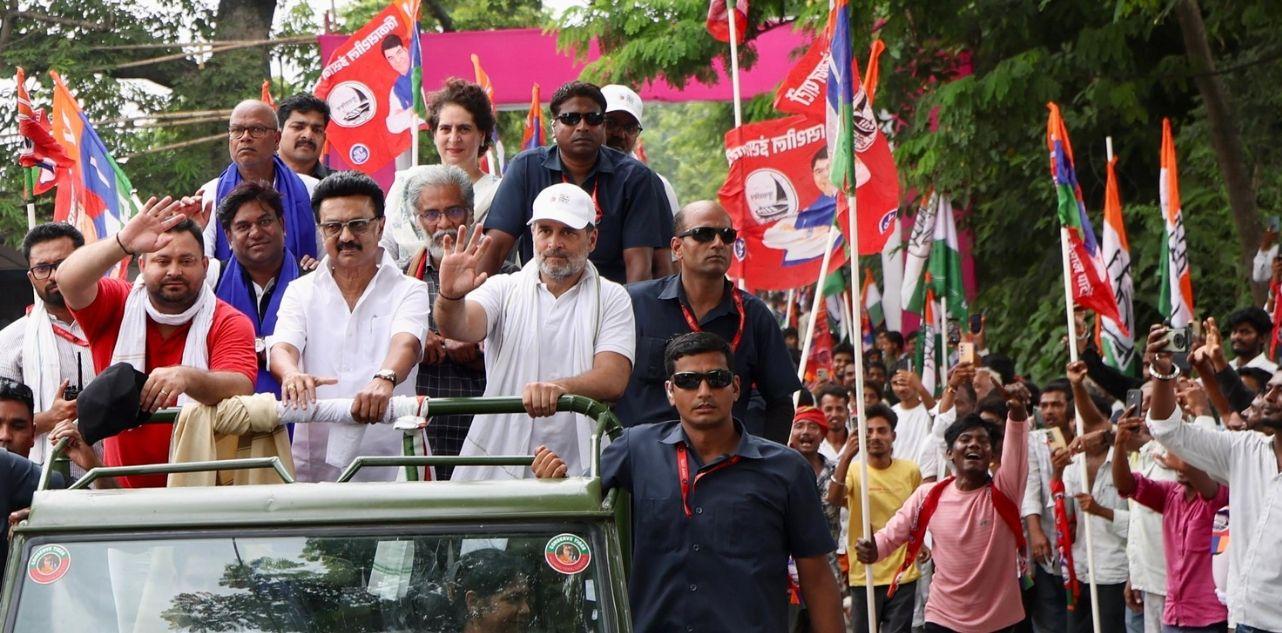 M.K. Stalin Voter Adhikar Yatra, Bihar