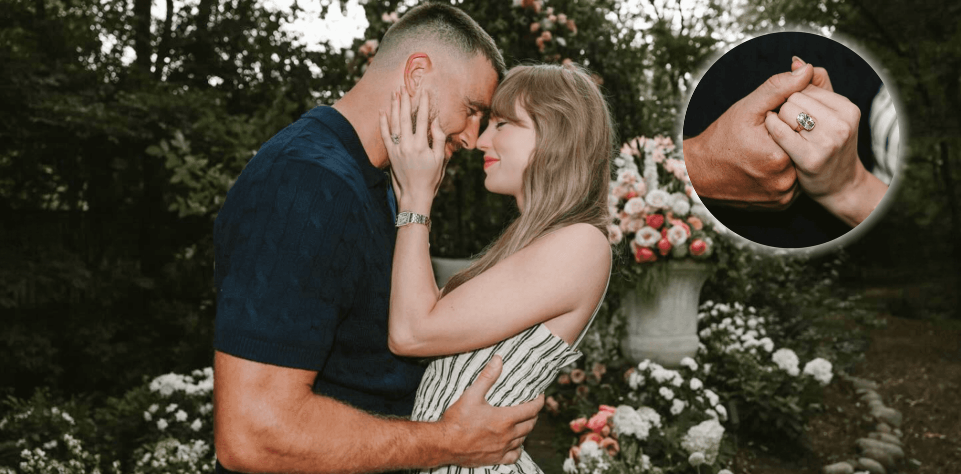 Taylor Swift and Travis Kelce
