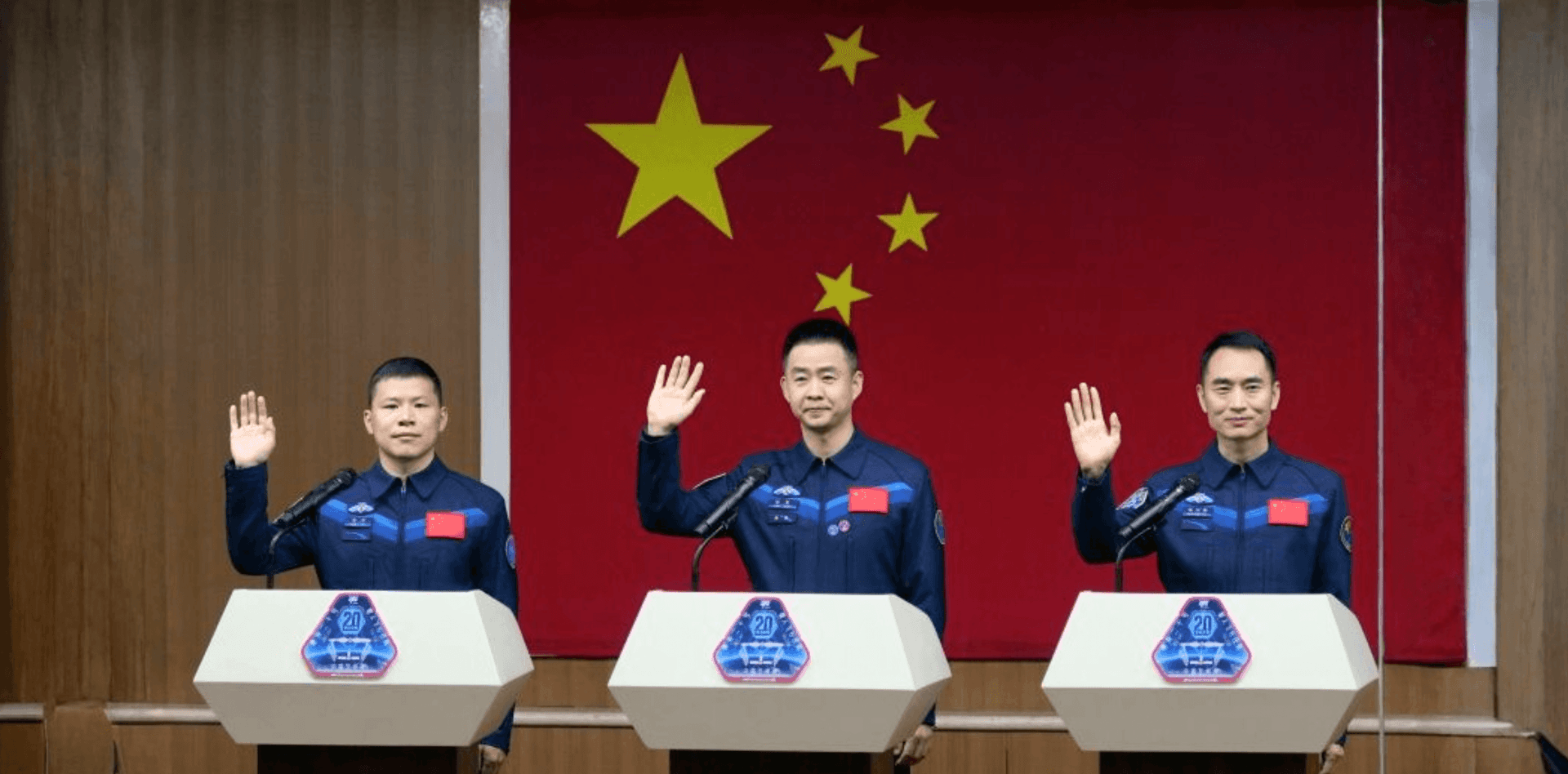 Chinese Astronauts heading Home