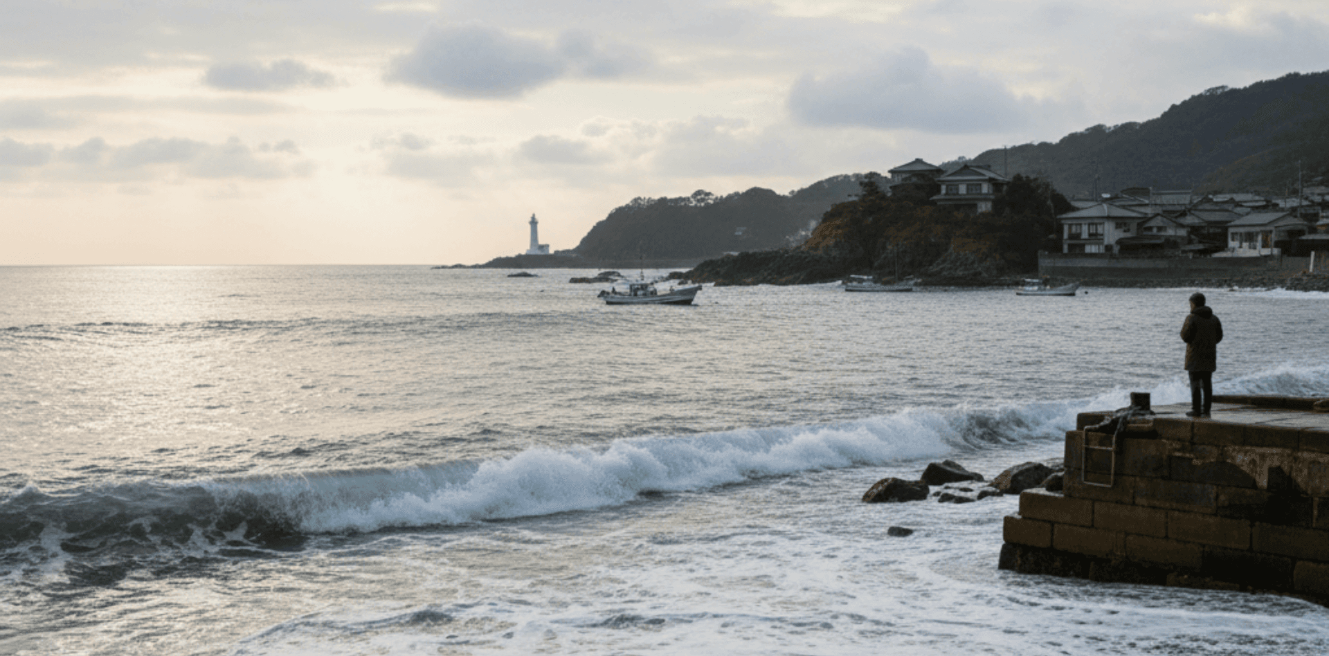Tiny tsunami waves hit Japan