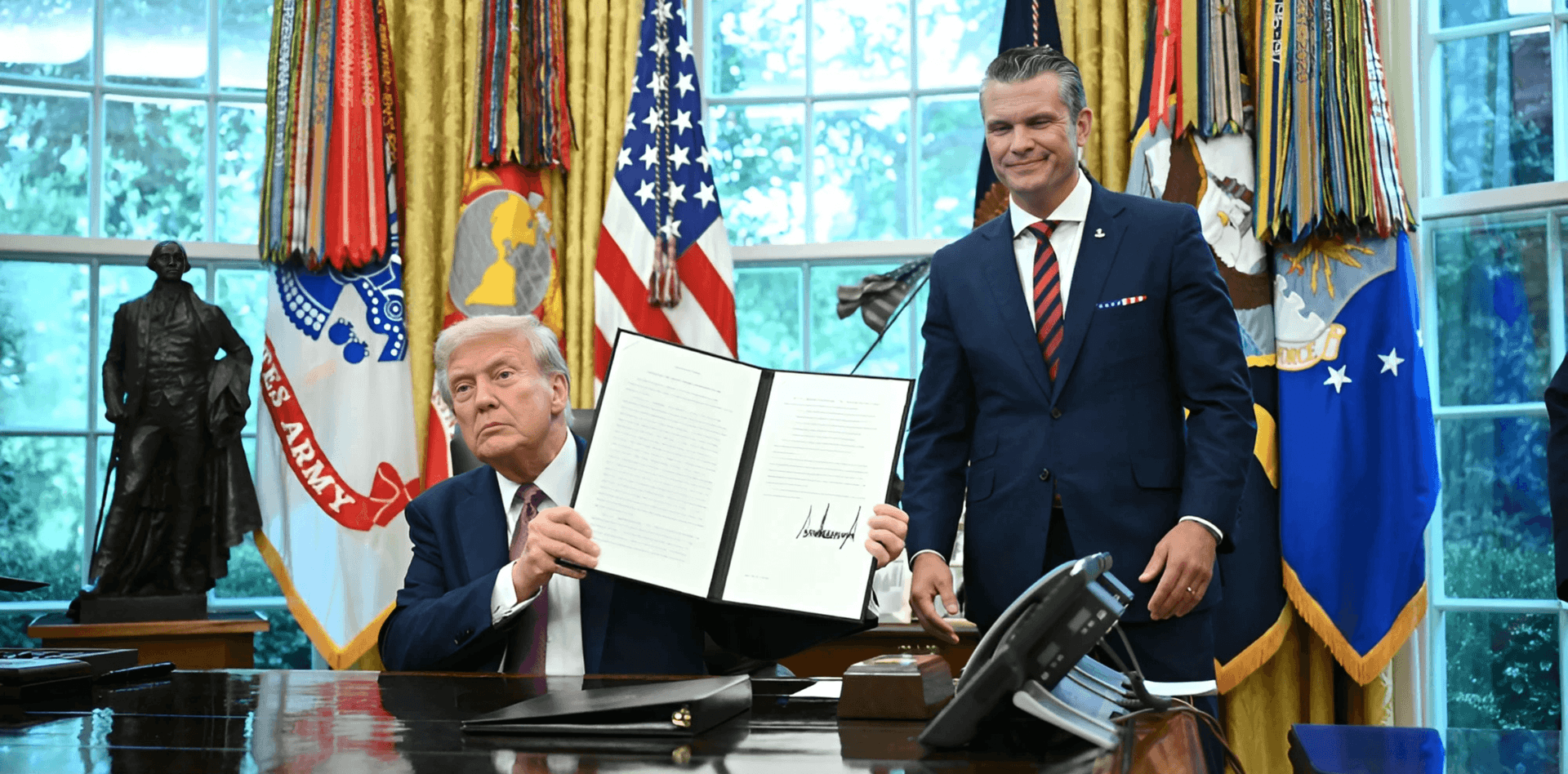 Trump Pentagon rebrand