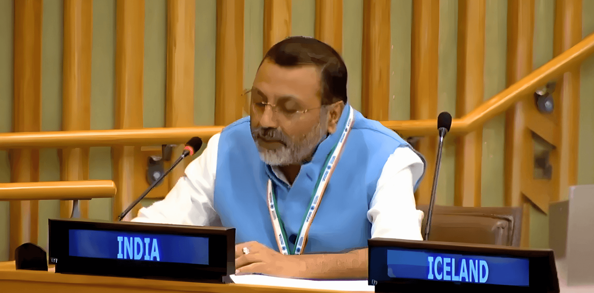 Nishikant Dubey UN speech