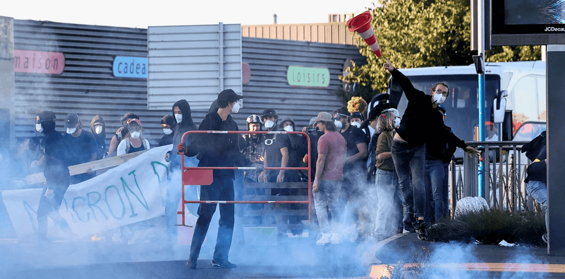 Block Everything protest France 2025