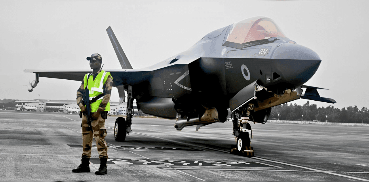 UK F-35B emergency landing Kerala