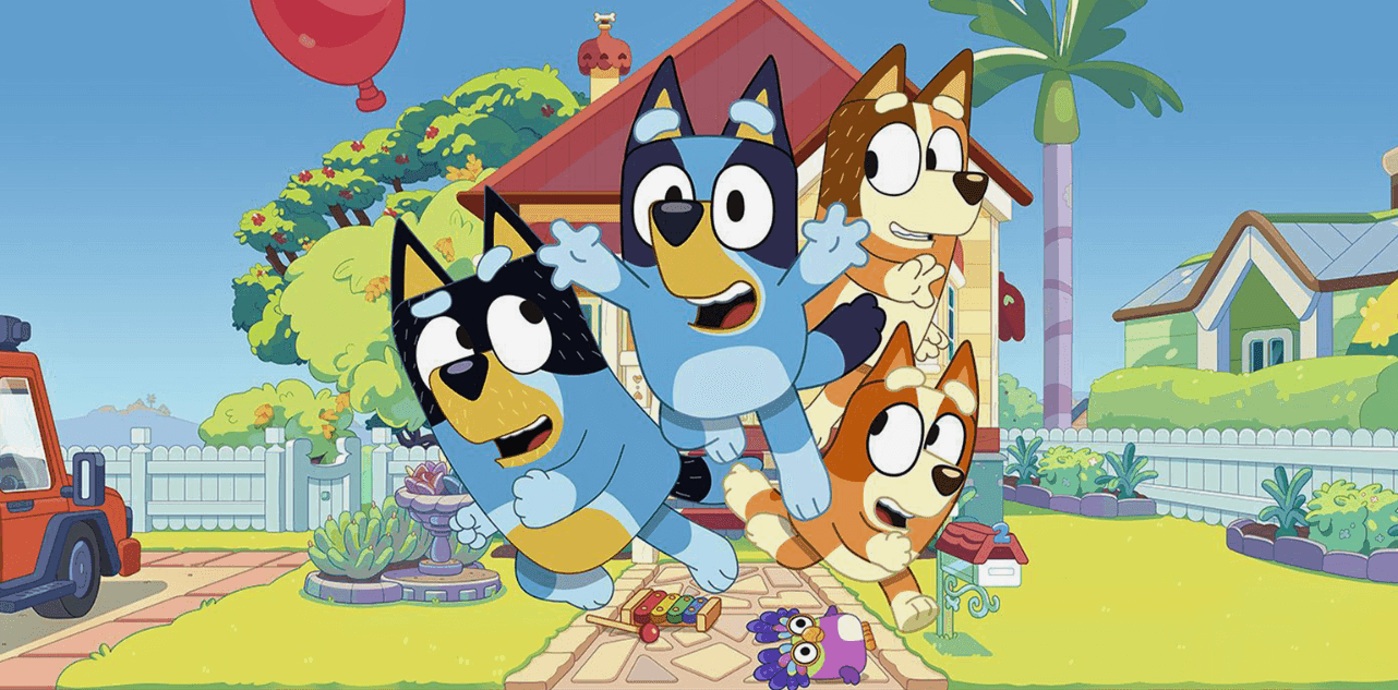 Bluey most watched TV show 2025