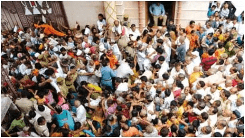 Deadly stampede reported in India over the years