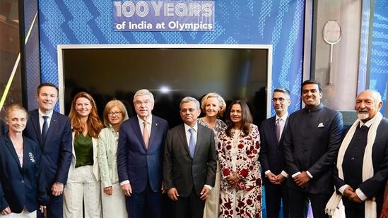 Exhibition Celebrating 100 Years of India at Olympics