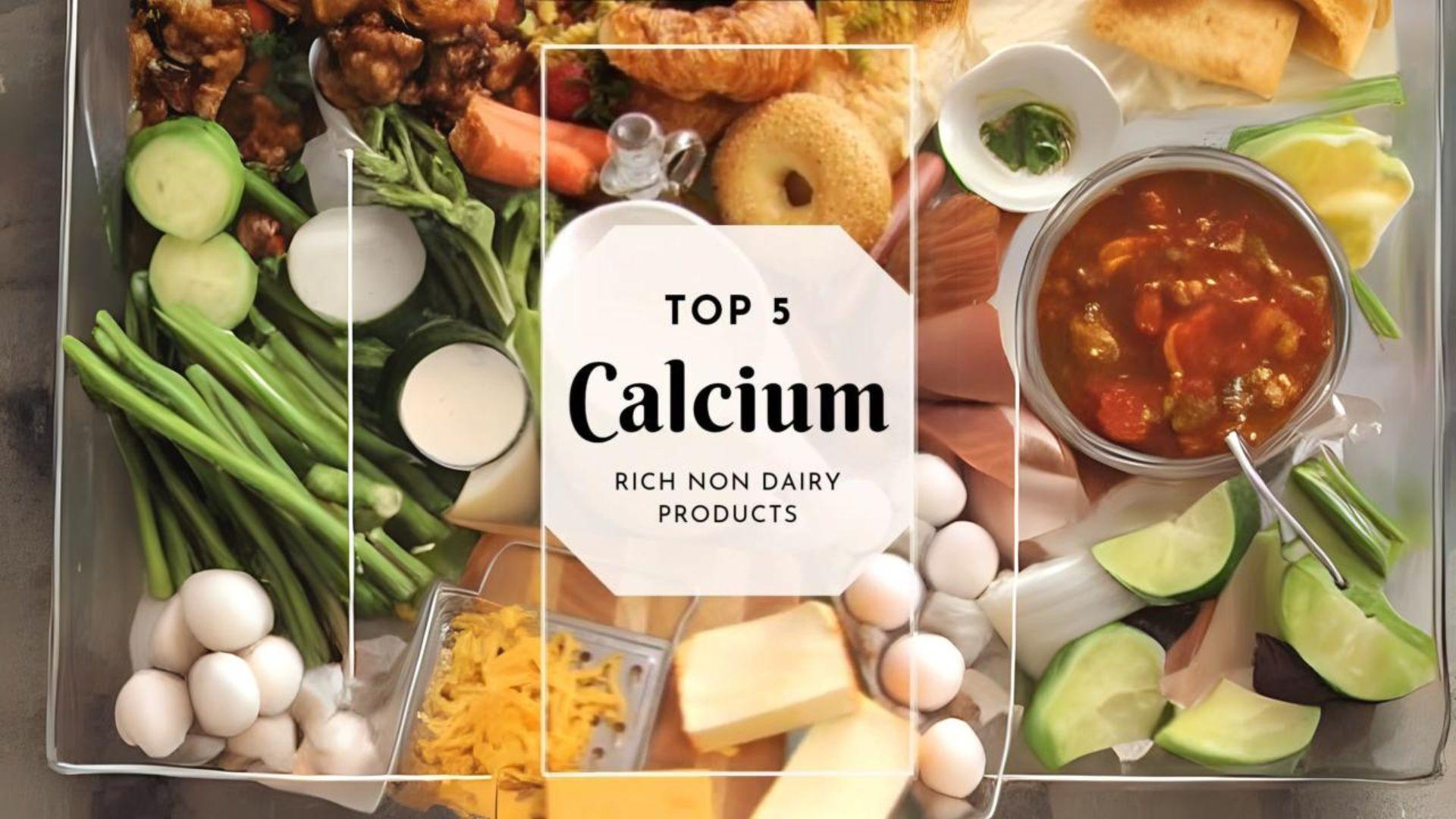 5 Dairy-Free Products for Calcium Intake