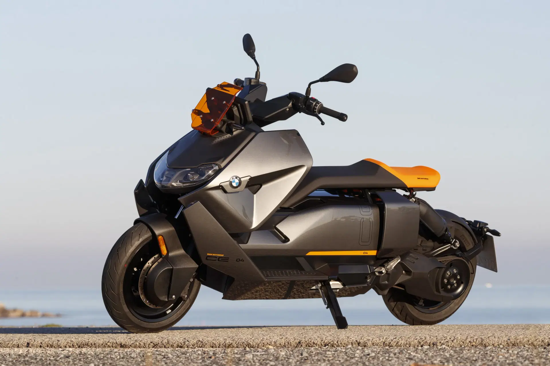 BMW Motorrad Unveils EV CE 04 Scooter