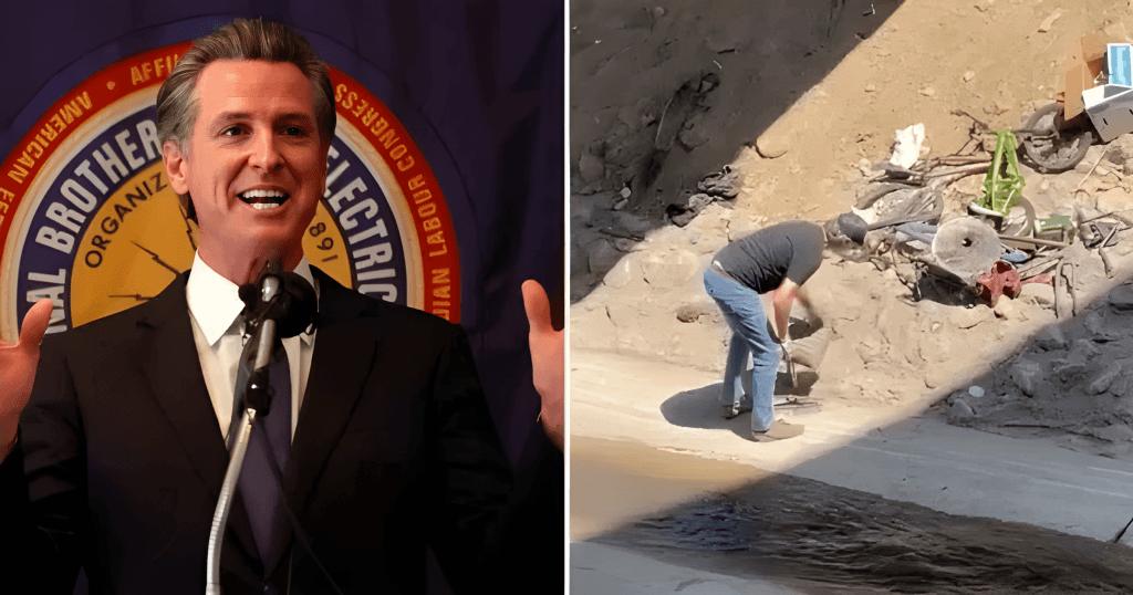 California Governor Gavin Newsom Initiates Clean-up of Homeless Camps, Faces Backlash
