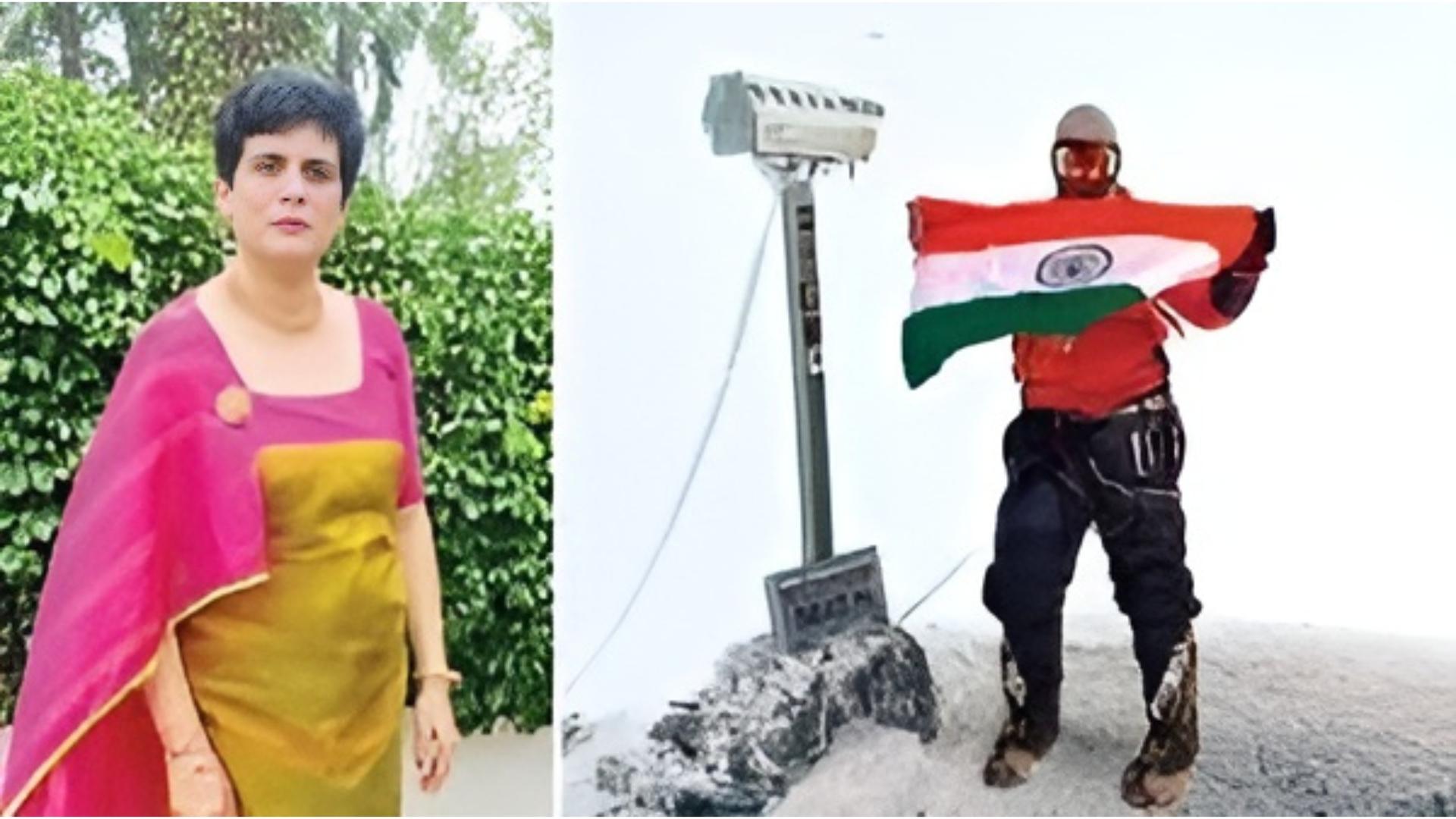 Preeth Appaiah from Mysuru Climbs Highest Peak in Europe