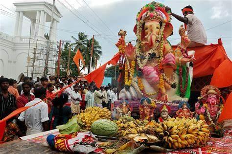 The Iconic Pandals in Honor of the Lord of Wisdom, the Beloved Ganesha