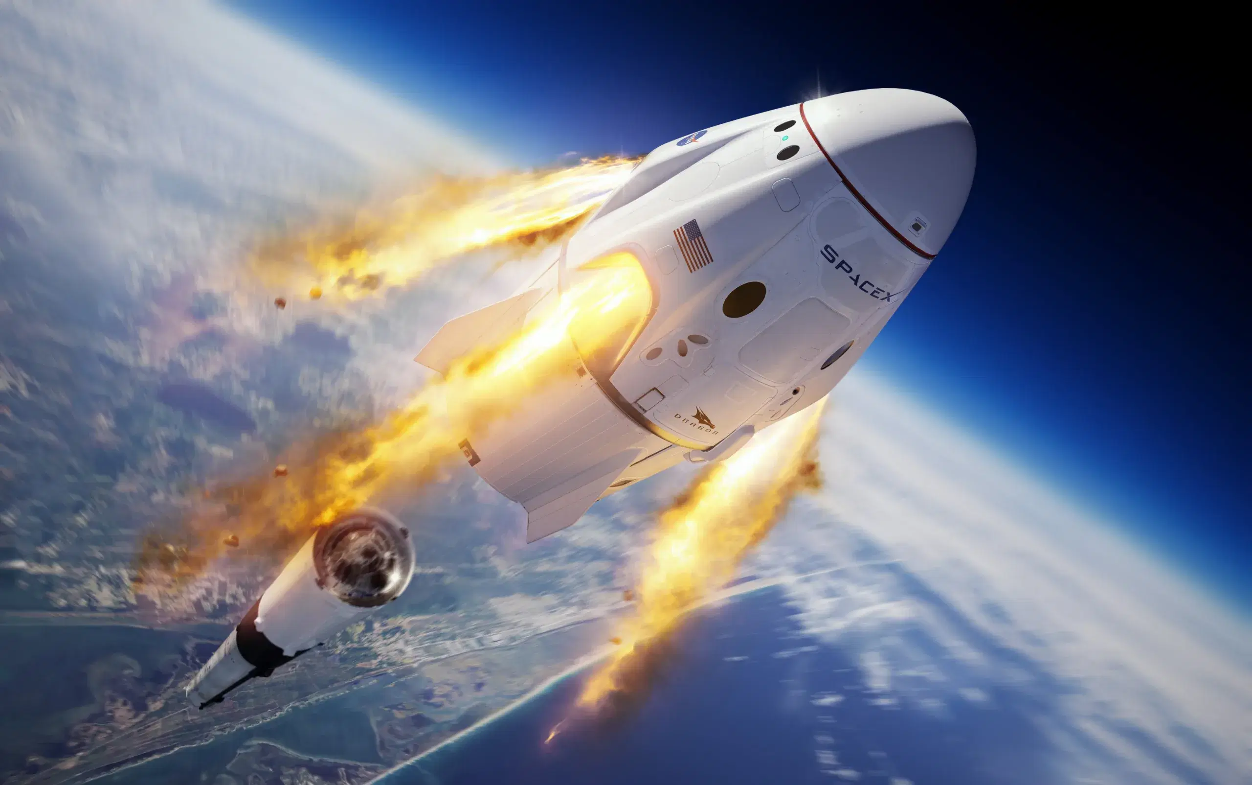 SpaceX Crew Dragon Docks at ISS to Receive Stranded Astronauts