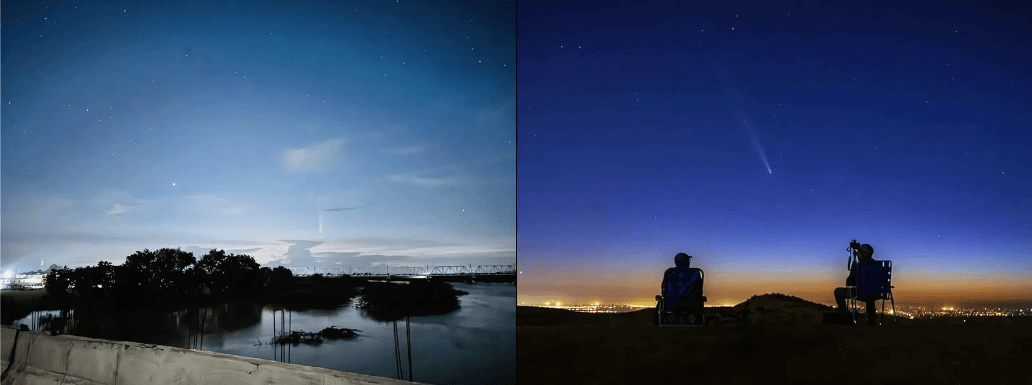 Rare Comet C/2023 A3 Illuminates Indian Skies After 80,000 Years