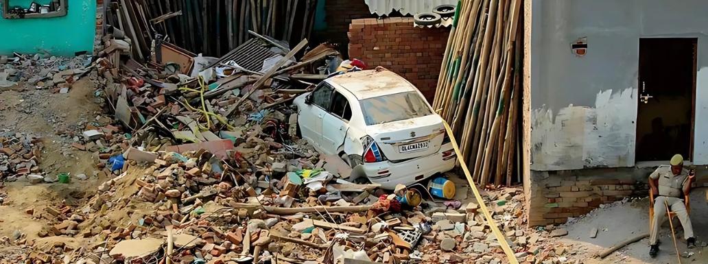 Oxygen Cylinder Blast in Bulandshahr kills Six Family Members