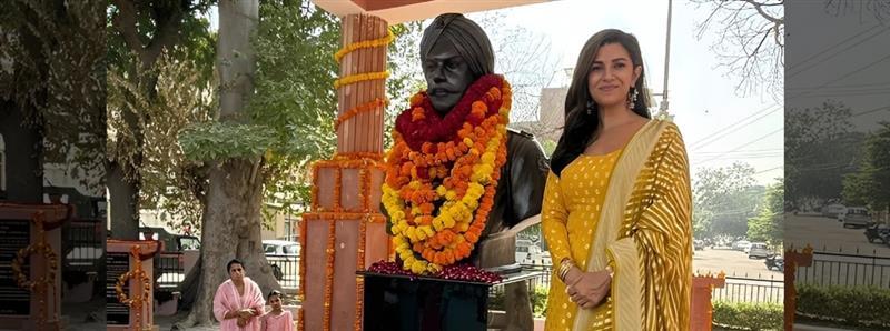 Nimrat Kaur, in the Eye of Storm on Social Media, Honors Her Father’s Legacy by Unveiling His Statue