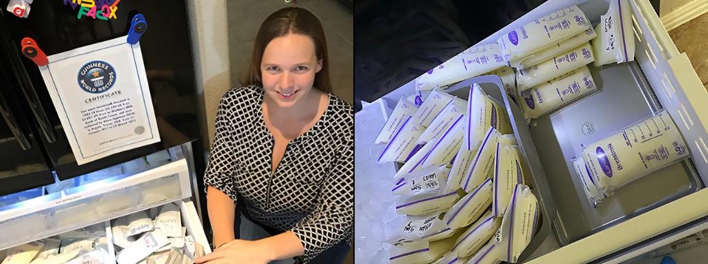 Texas Woman Sets Guinness World Record by Donating 2,600+ Liters of Breastmilk
